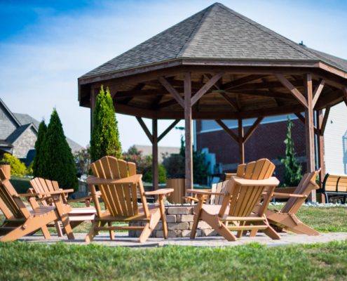 Eagle View Luxury Apartments and Townhomes Gazebo Detail