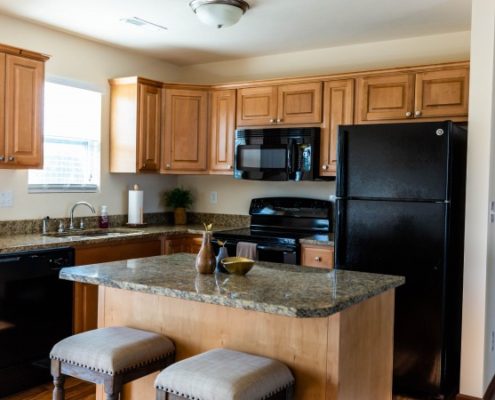 Eagle View Apartments and Townhomes Kitchen Detail